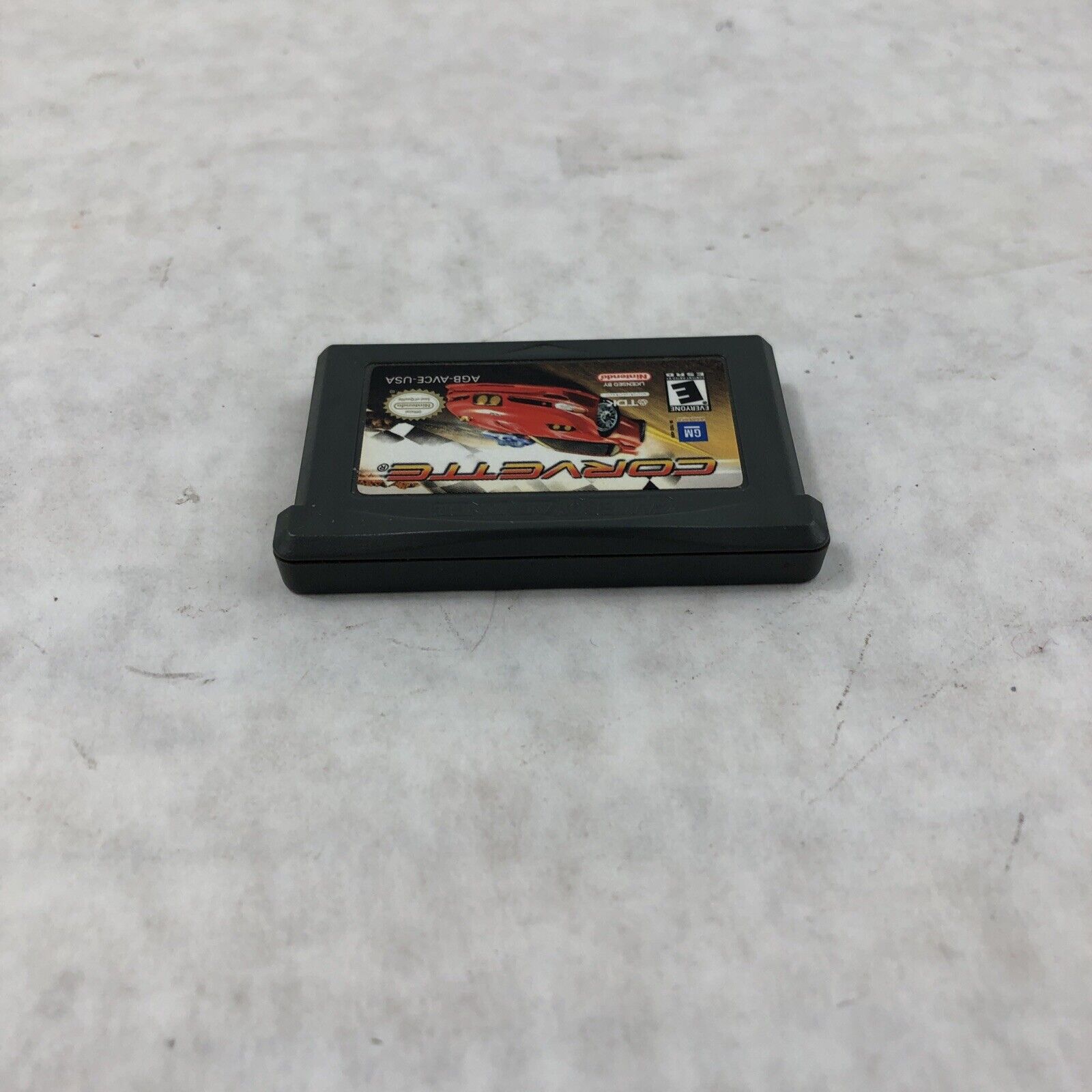 Gameboy Advance Corvette Game and Instruction Booklet