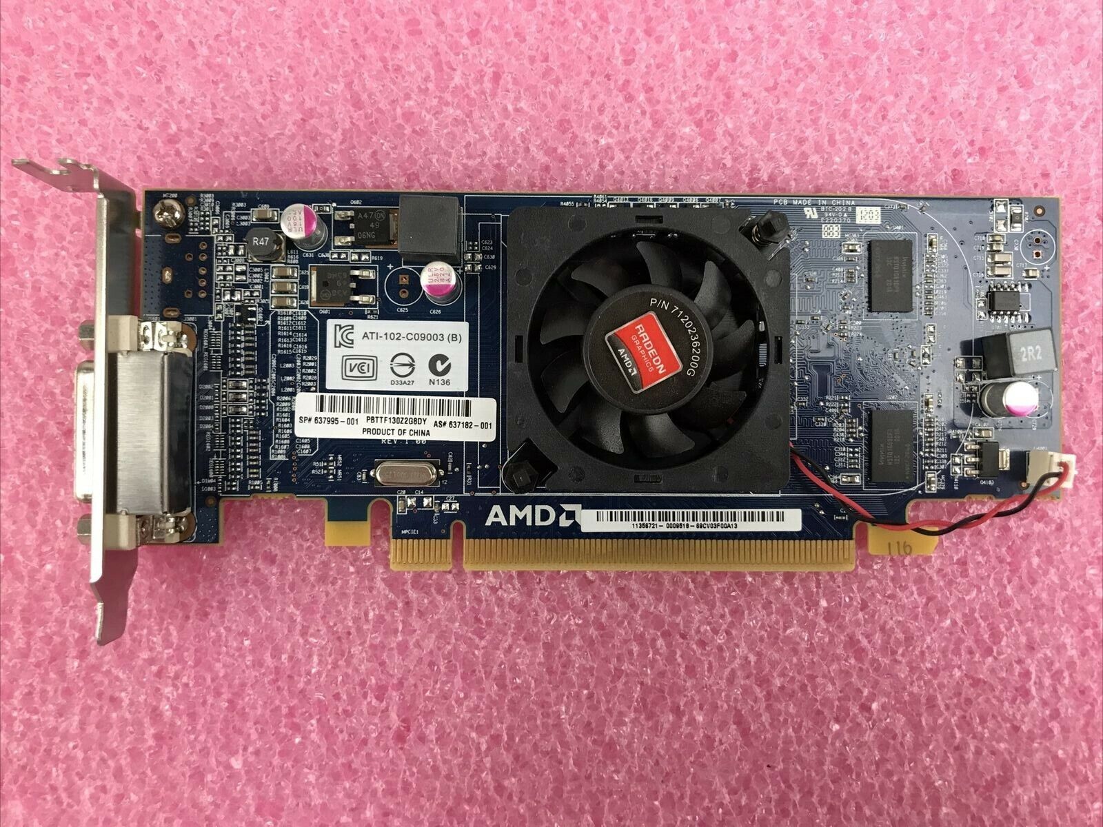AMD Radeon HD 6350 512MB DMS-59 Connector Graphics Card ATI-102-C09003 (B)