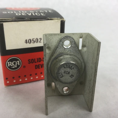 RCA 40502 Transistor w/Heat Sink