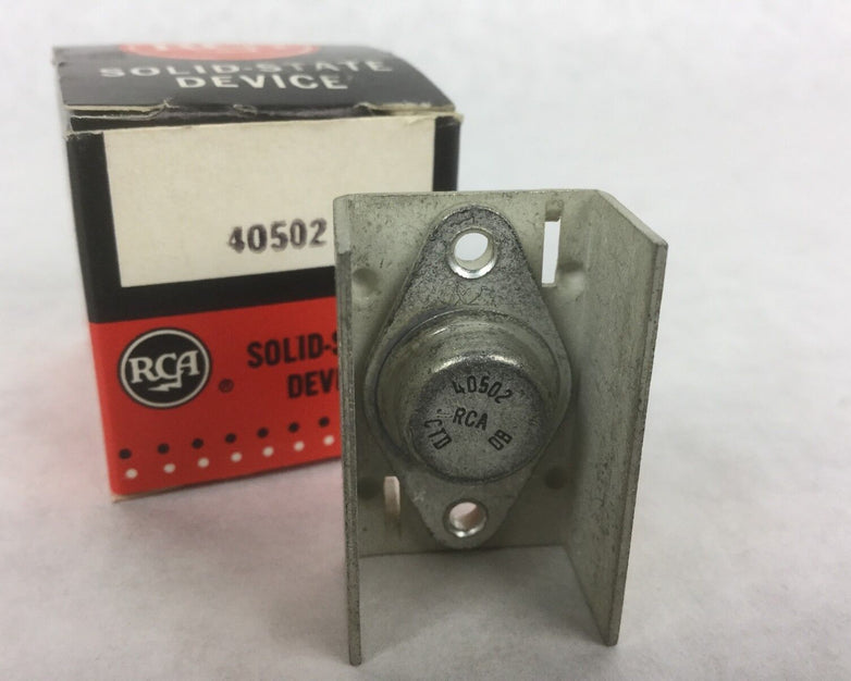 RCA 40502 Transistor w/Heat Sink