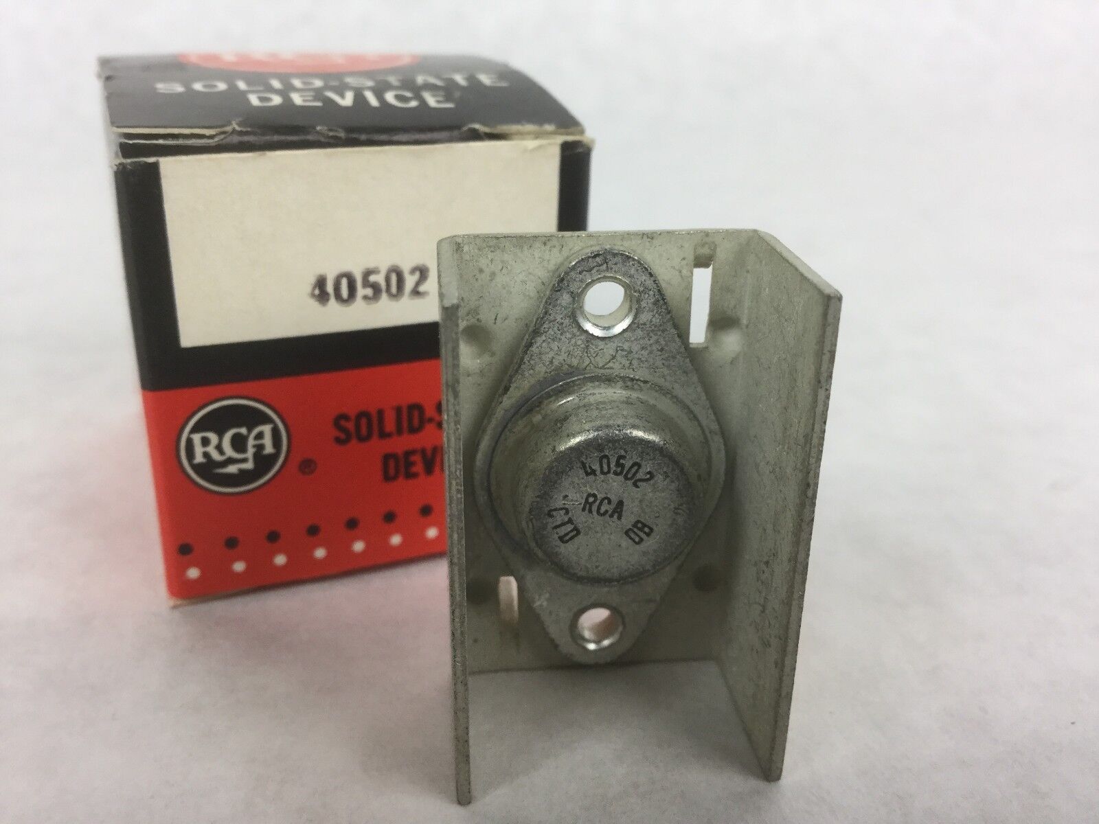 RCA 40502 Transistor w/Heat Sink