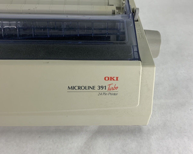 OKI Data Microline 391 Turbo 9 Pin Printer GE7300A For Parts and Repair