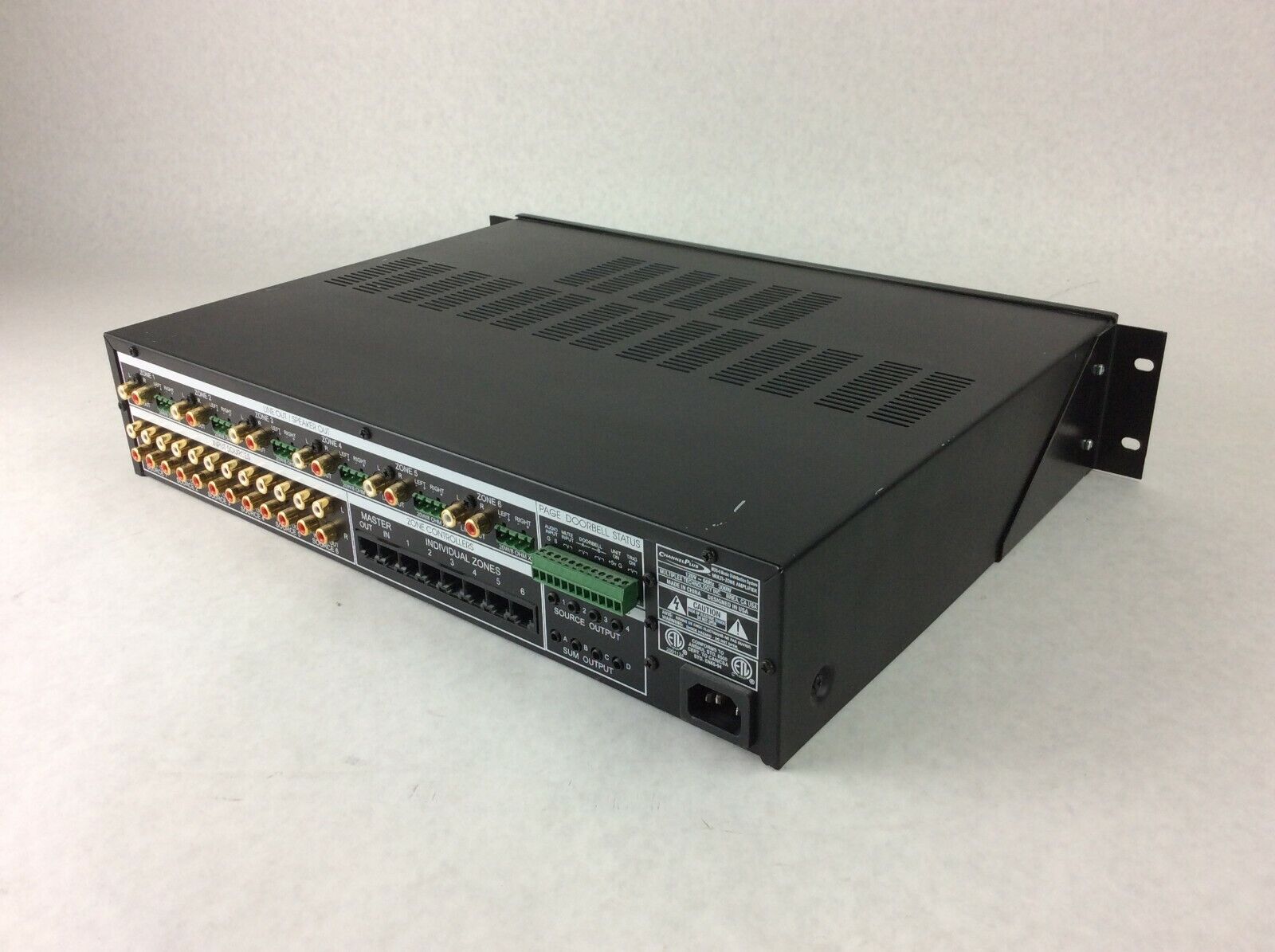 Channel Plus MDS-6 Integrated Multi-Zone Music Distribution System