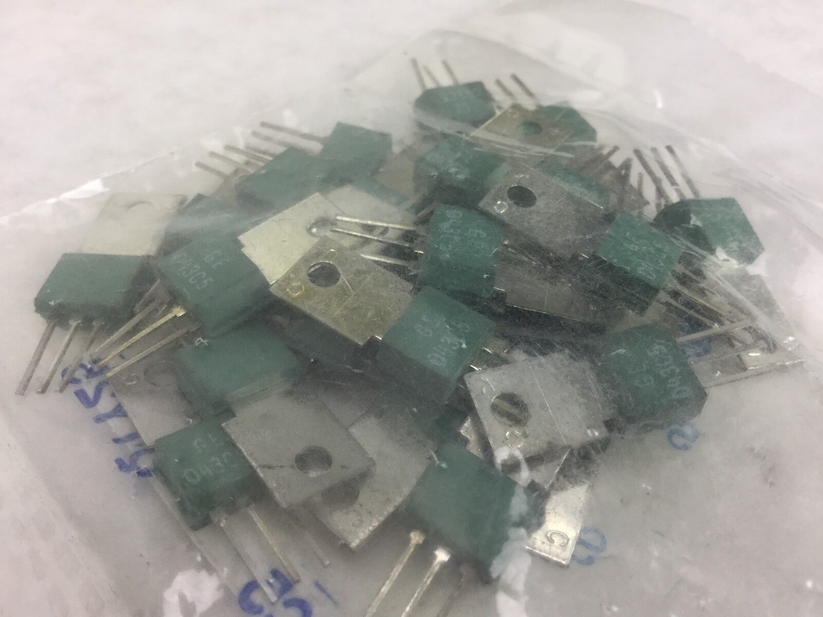 GE General Electric D43C5 Silicon Transistors, Lot of 25, NEW Sealed