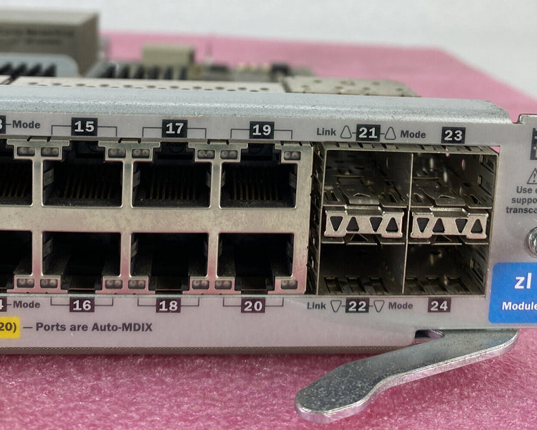 HP ProCurve Gig-T SFP E5406 zl Switch Module J9535A 5064-2001 A-5037-D3 NO POWER