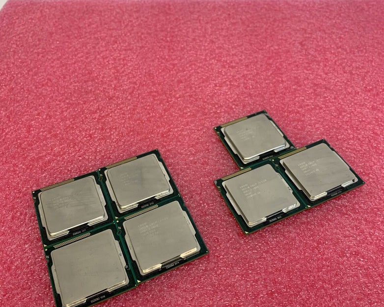 Lot of 7 Intel Core i3-2120 SR05Y 3.3GHz Processor