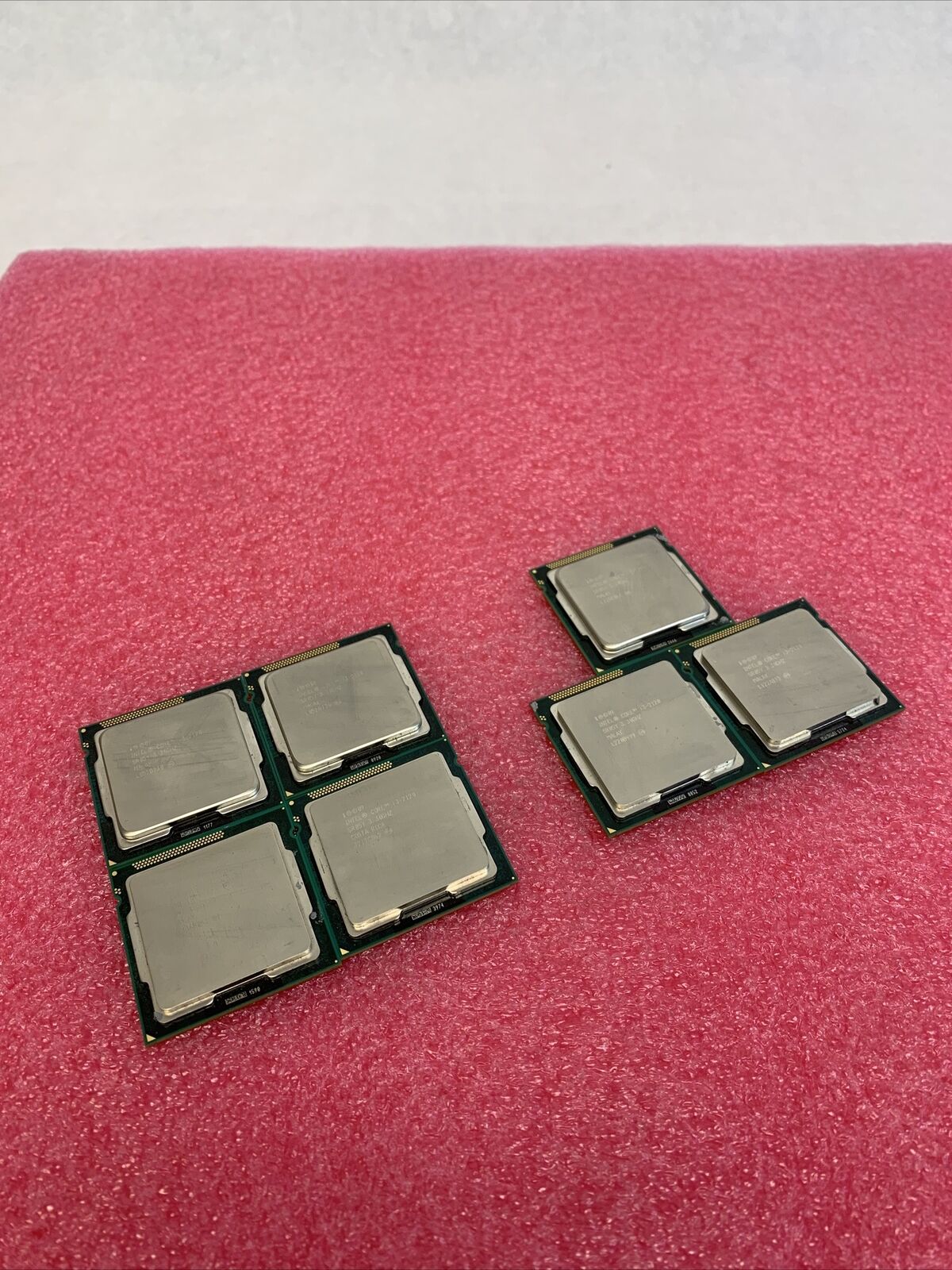 Lot of 7 Intel Core i3-2120 SR05Y 3.3GHz Processor