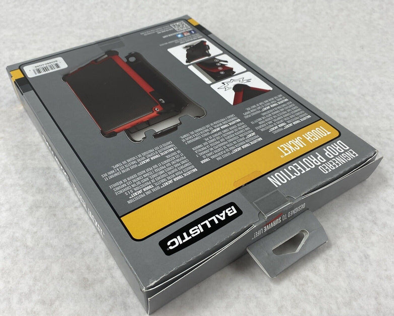 Ballistic SA0660-M355 Tough Jacket Case for Apple iPad 2nd 3rd 4th Gen Black/Red