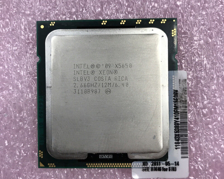 (Lot of 2) Intel Xeon X5650 SLBV3 2.66GHz (Tested and Working)
