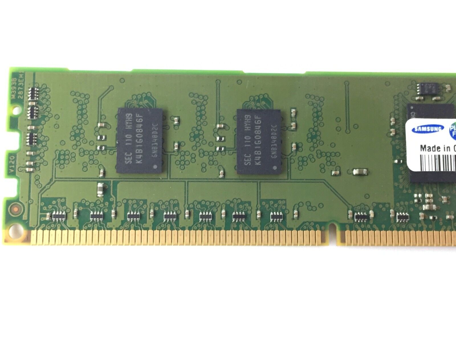Samsung M393B2873FH0-CH9 1GB DDR3 Registered ECC PC3-10600 1333Mhz 1Rx8 Memory