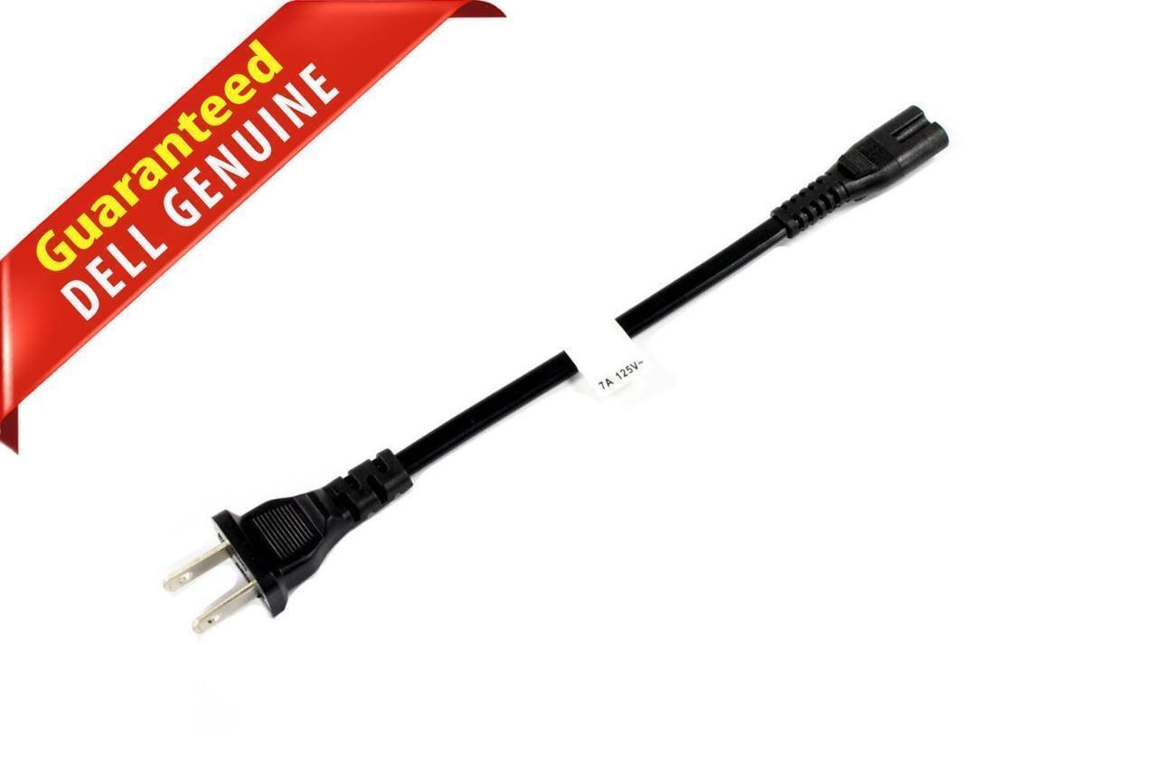 Genuine Dell XP594 2 prong 4.5" Power Cable For PA-10 PA-12 Slim, Flex C7 Lot 12