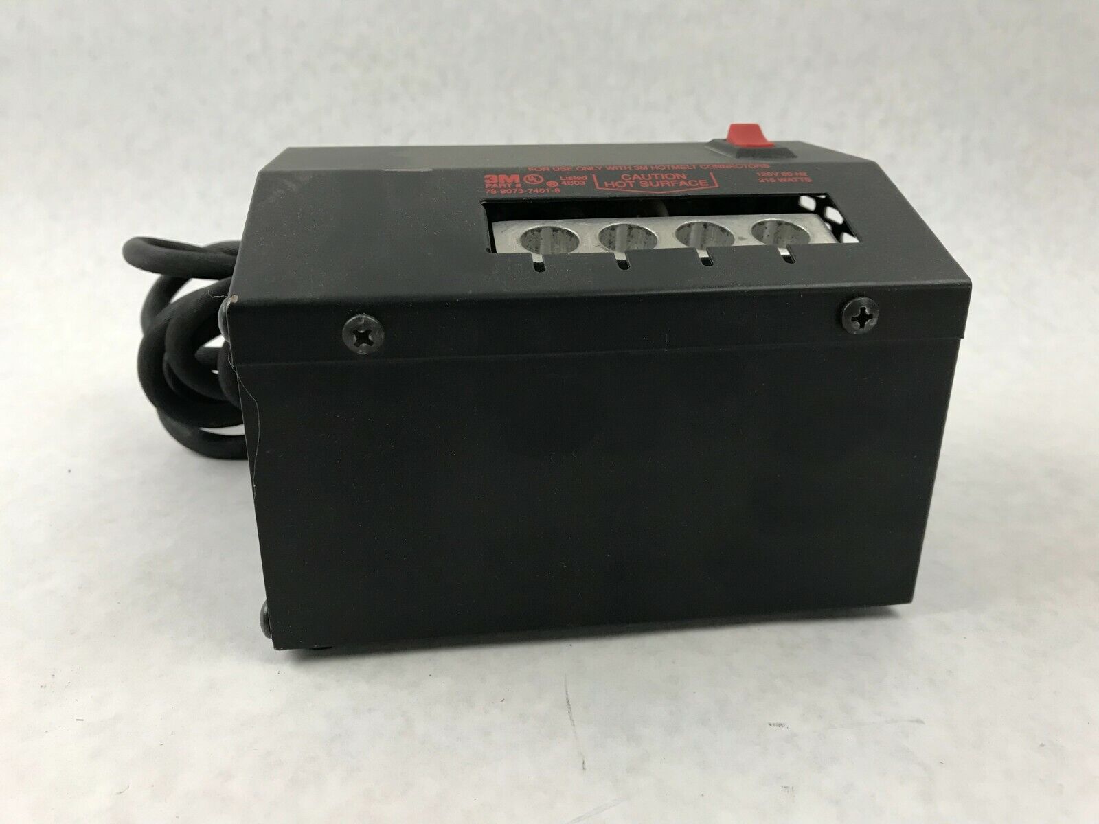 3M 4-Port Fiber Optic Connector Hot Melt Oven 78-8073-7401-8