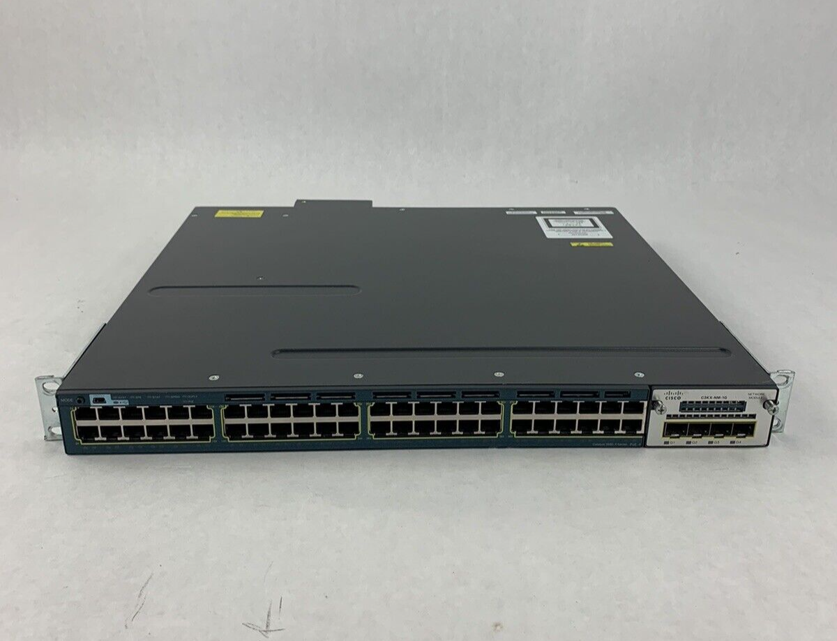 Cisco Catalyst 3560X CATALYST WS-C3560X-48PF-S Network Switch