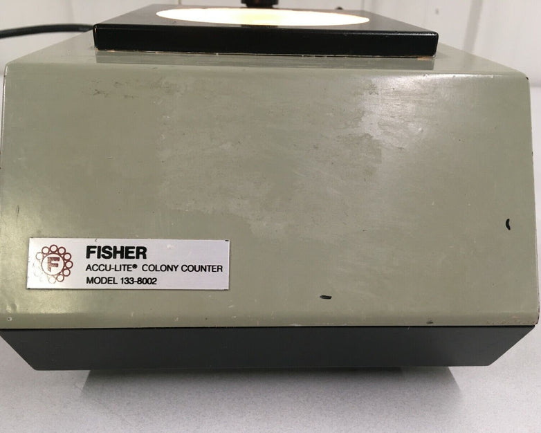 Fisher 133-8002 Accu-lite Illuminated Benchtop Magnifying Colony Counter
