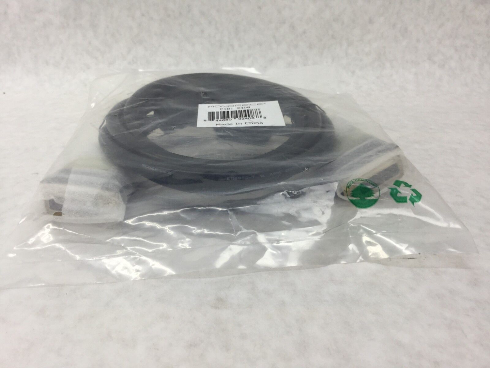 MONOPRICE 2408 Cable  NEW in Sealed Package