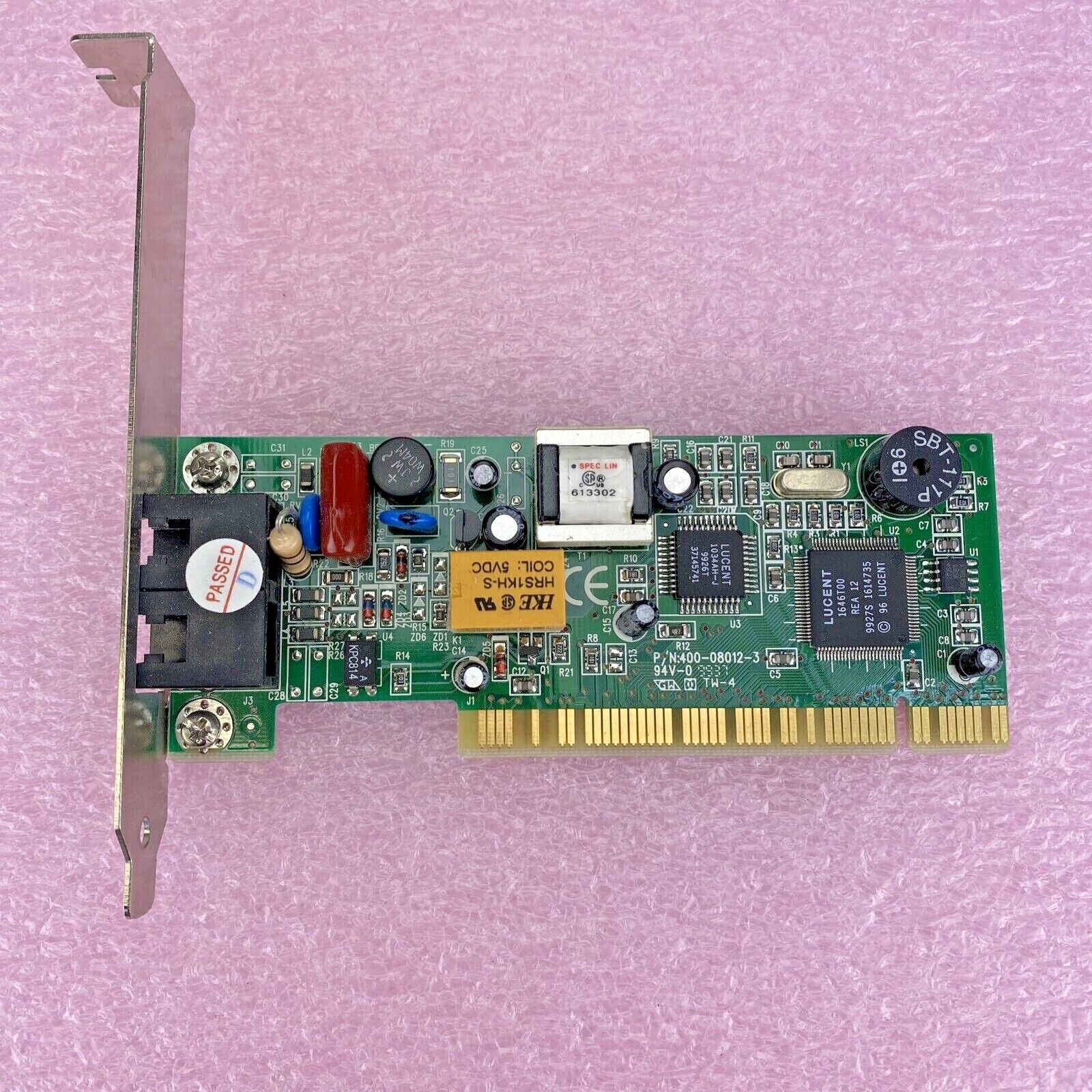 Lucent MDM-V56P/AT 400-08012 PCI Computer Modem