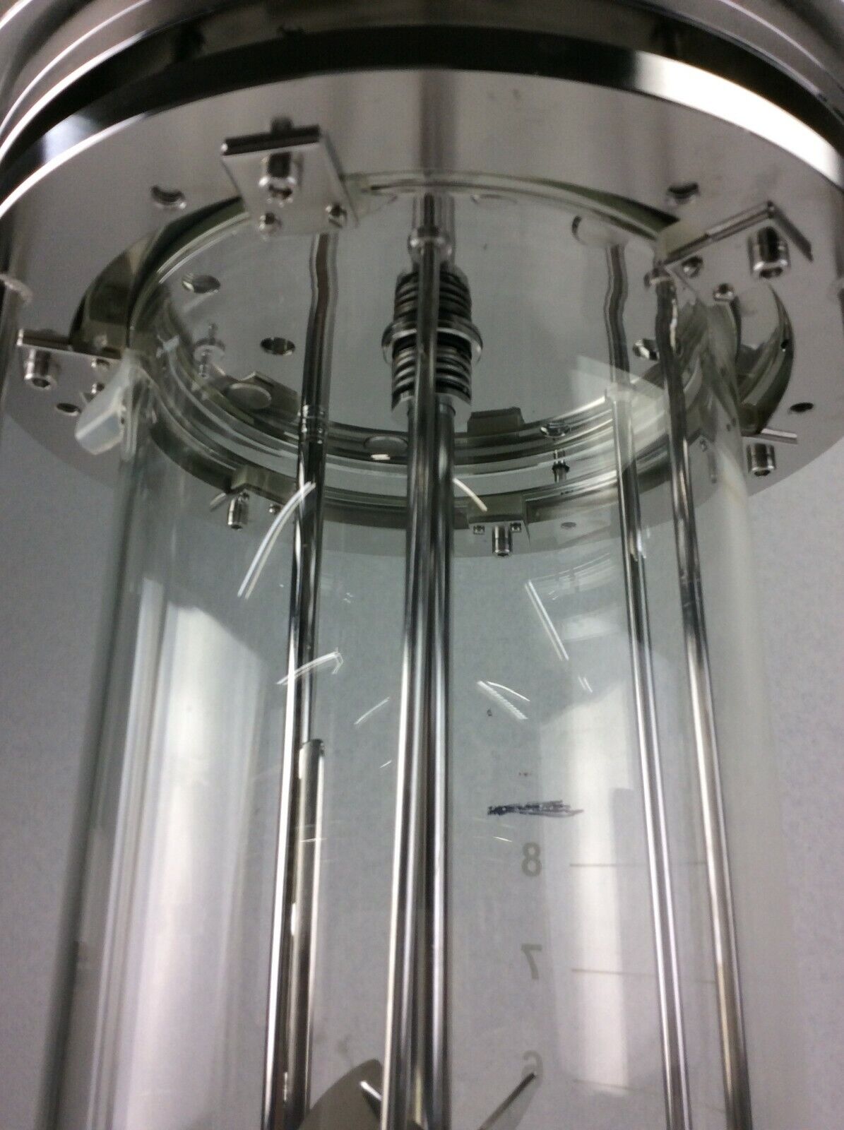 Sartorius 8L Liter Glass Vessel Bioreactor Bio Reactor Biostat