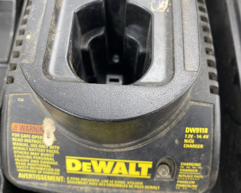 Dewalt DW954 14.4v 3/8" Cordless Adjustable Clutch Drill Driver + Charger + Case