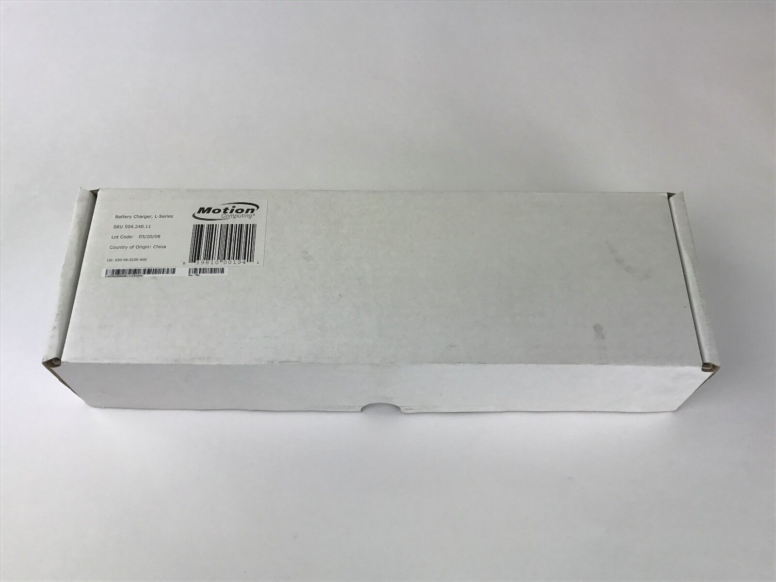 Motion Computing Battery Charger C002 for L-Series Tablets LE1600, LE1700, LS800