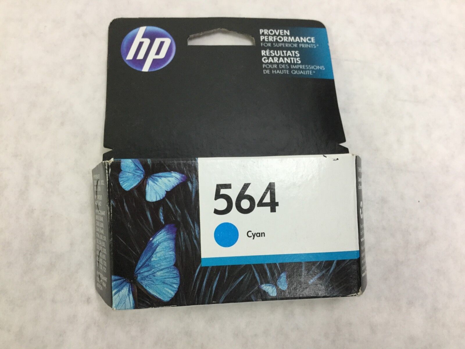 Genuine HP 564 Cyan CB318WN Warranty End Date Jul 2017  Factory Sealed  NIB