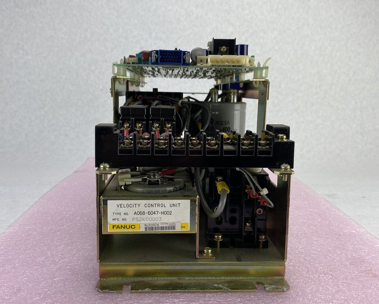 Fanuc A06B-6047-H002 Velocity Control Unit Parts or Repair