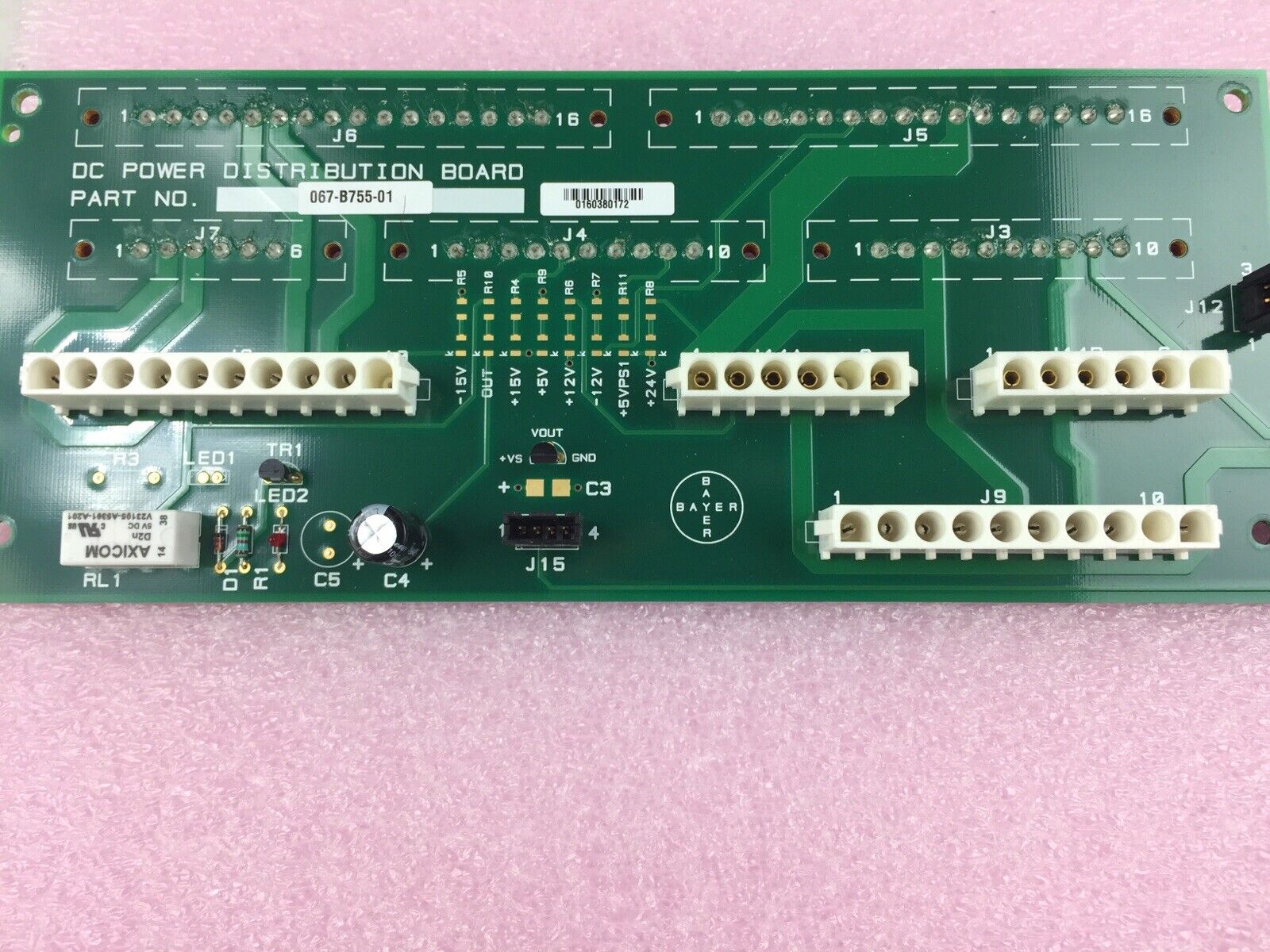 Siemens Bayer 067-B755-01 Power Distribution Board
