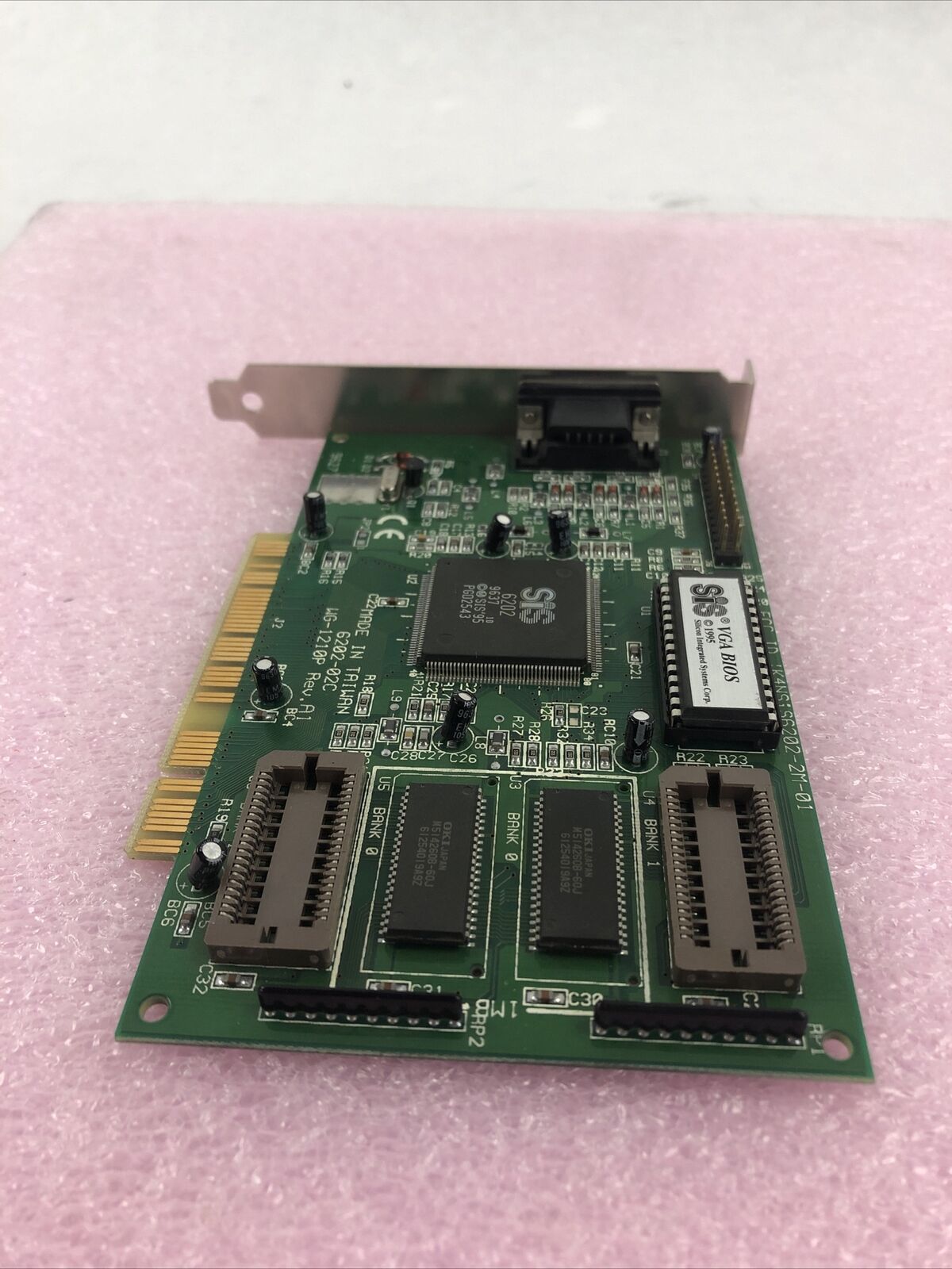 Silicon Integrated 6202-02C WG-1210P Rev.A1 VGA Video Card