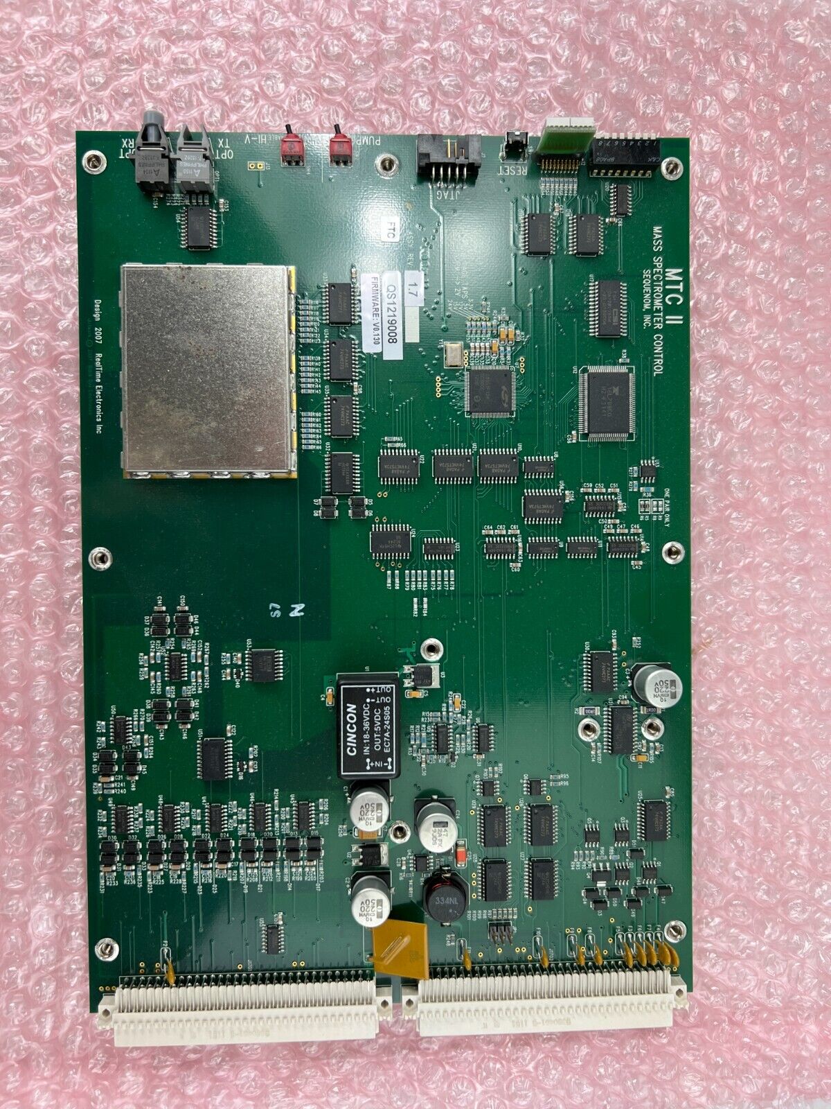 Sequenom Agena Biosciences Bruker MT9 MTC 2 Mass Spectrometer Control Board