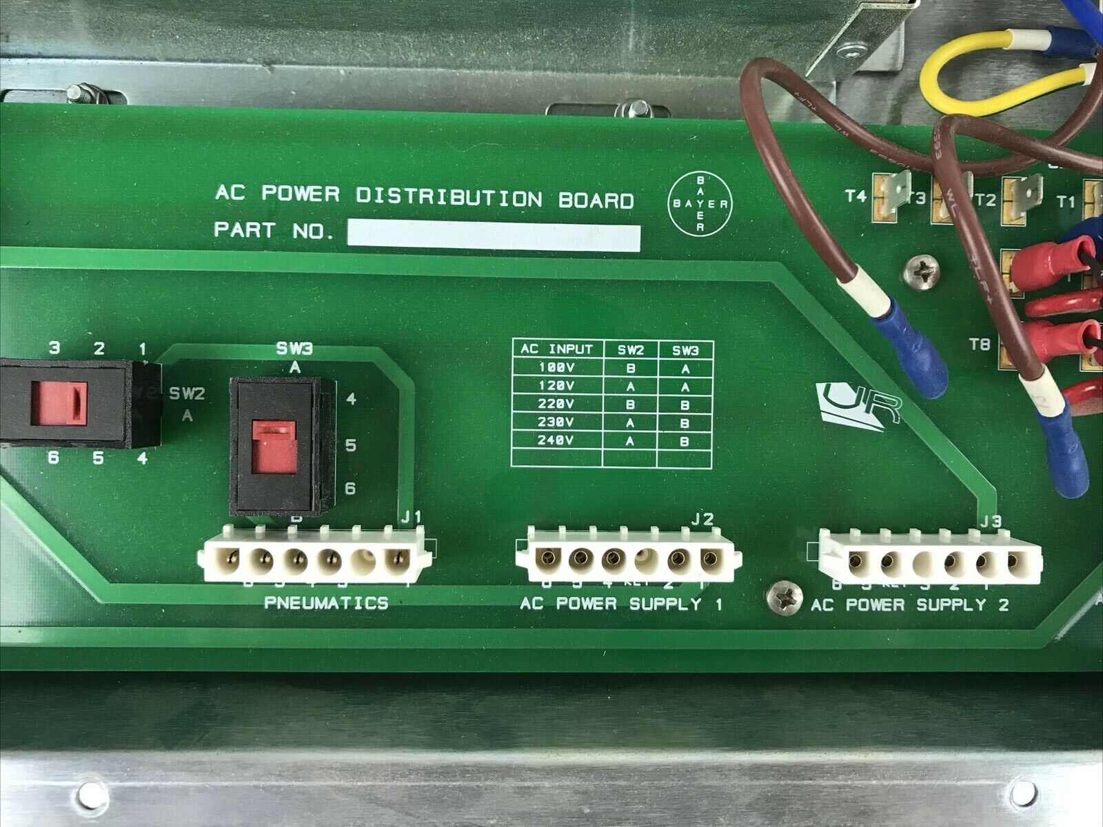 Siemens Bayer Power Distribution Board