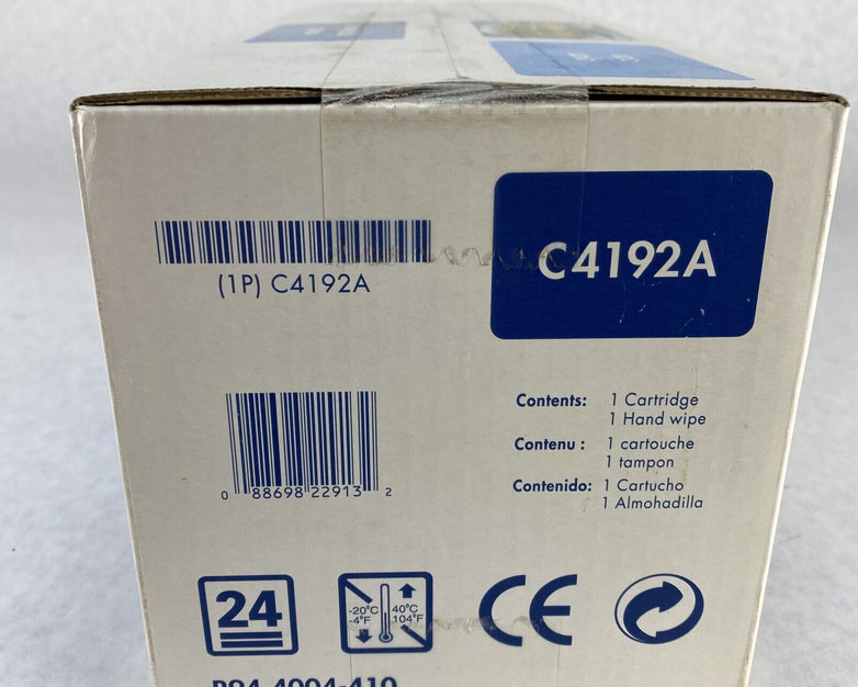 Genuine HP C4192A Cyan Toner Cartridge SEALED