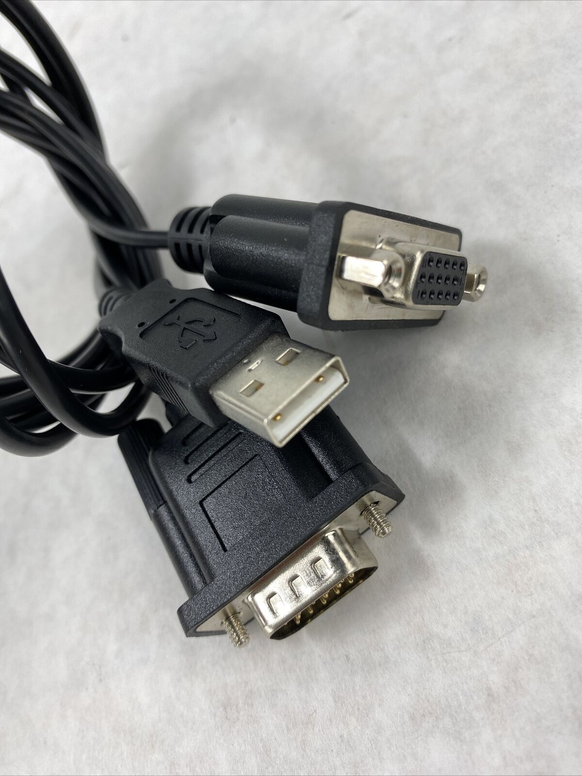 AVerMedia QuickPlay PC VGA Dsub to TV S-Video RCA Converter UNTESTED