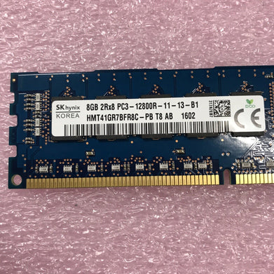 Hynix 16GB Kit 2x8GB PC3-12800R-11-13-B1 Laptop Memory HMT41GR7BFR8C