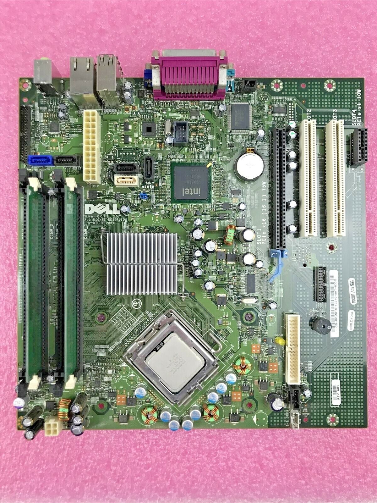 Dell OGM819 Motherboard Intel Core 2 Duo 8400 3.00GHz 2GB RAM