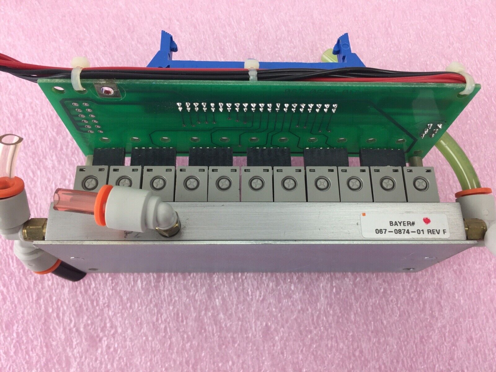 Siemens Bayer - 067-B340-01K - Pneumatic Value Scrambler PCB