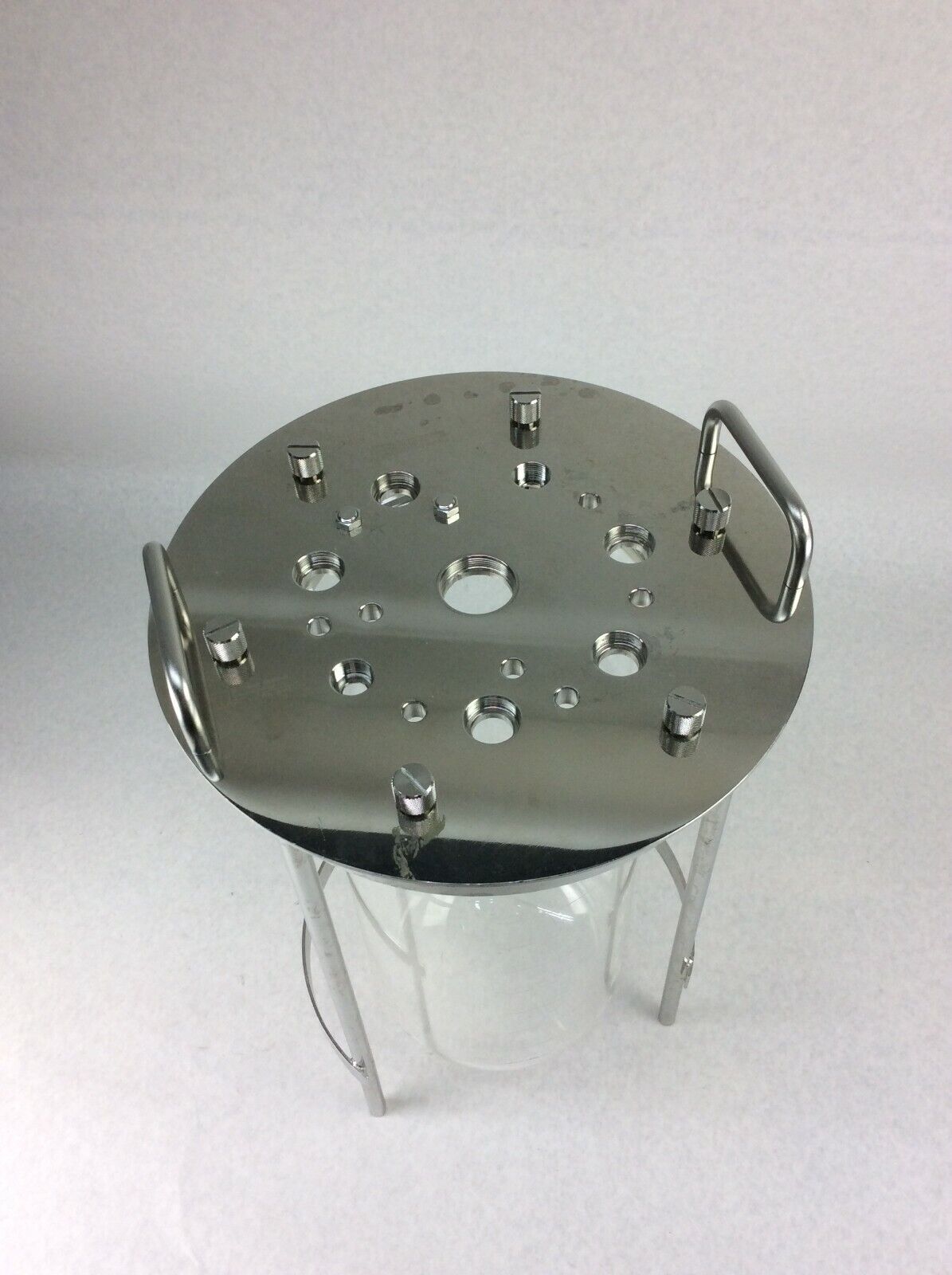 Sartorius Braun 8L Liter Glass Vessel Bioreactor Bio Reactor