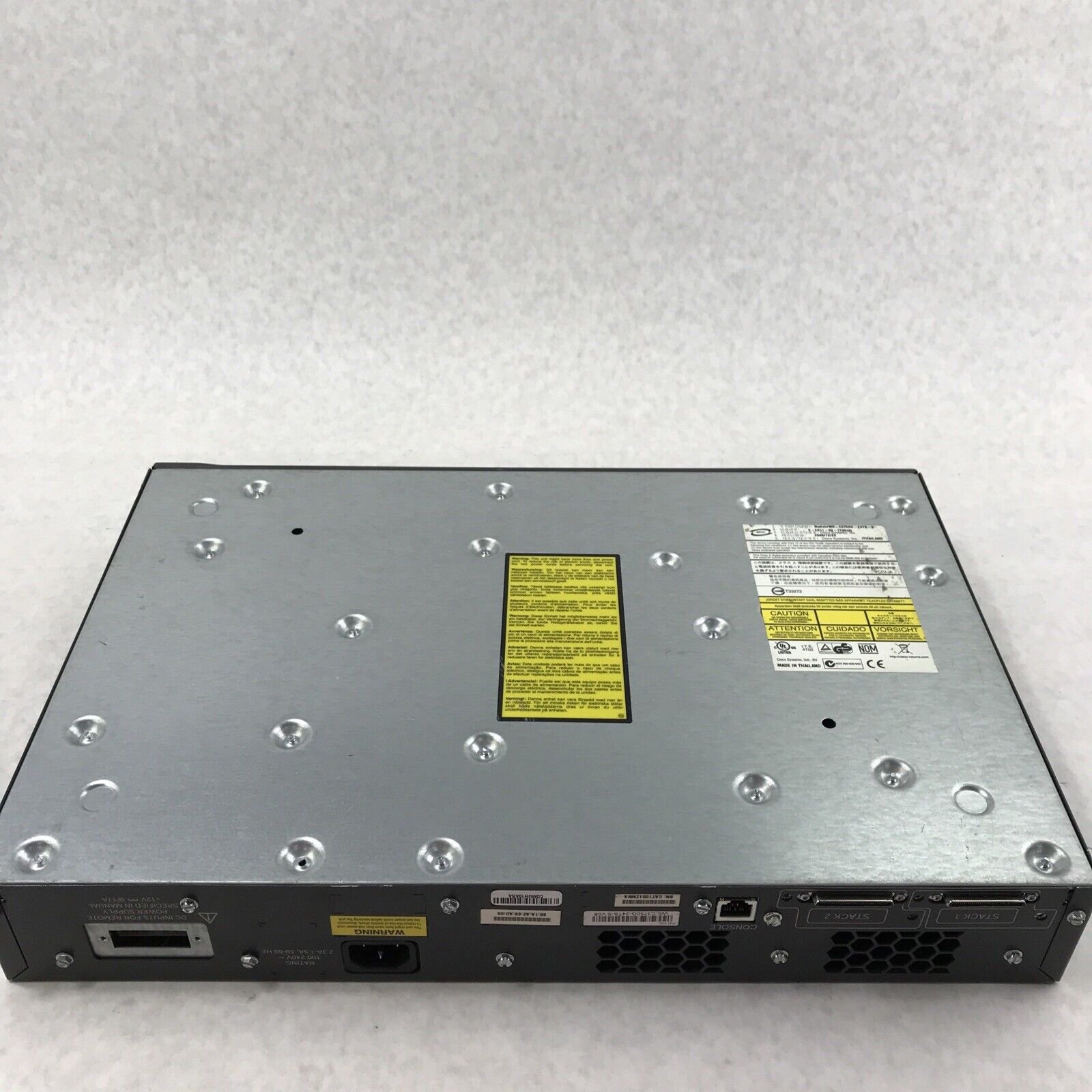 Cisco WS-C3750G-24TS-S 24-Port 1000 Base-T Gigabit Ethernet Switch RJ45
