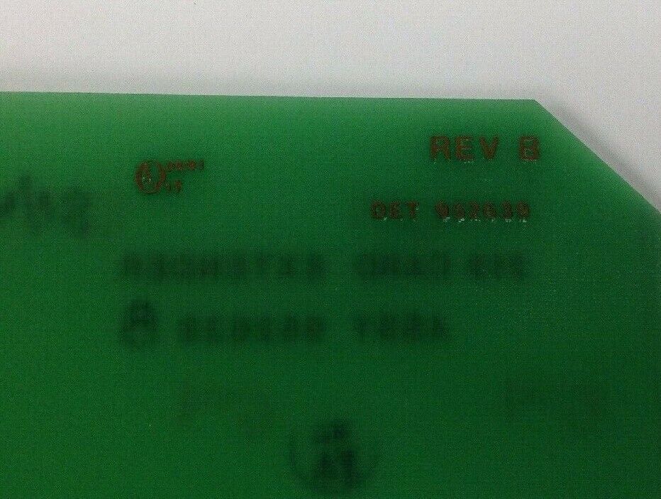 Varian 219 Spectrophotometer Card Extender Assy 952638 Rev B DET 952639