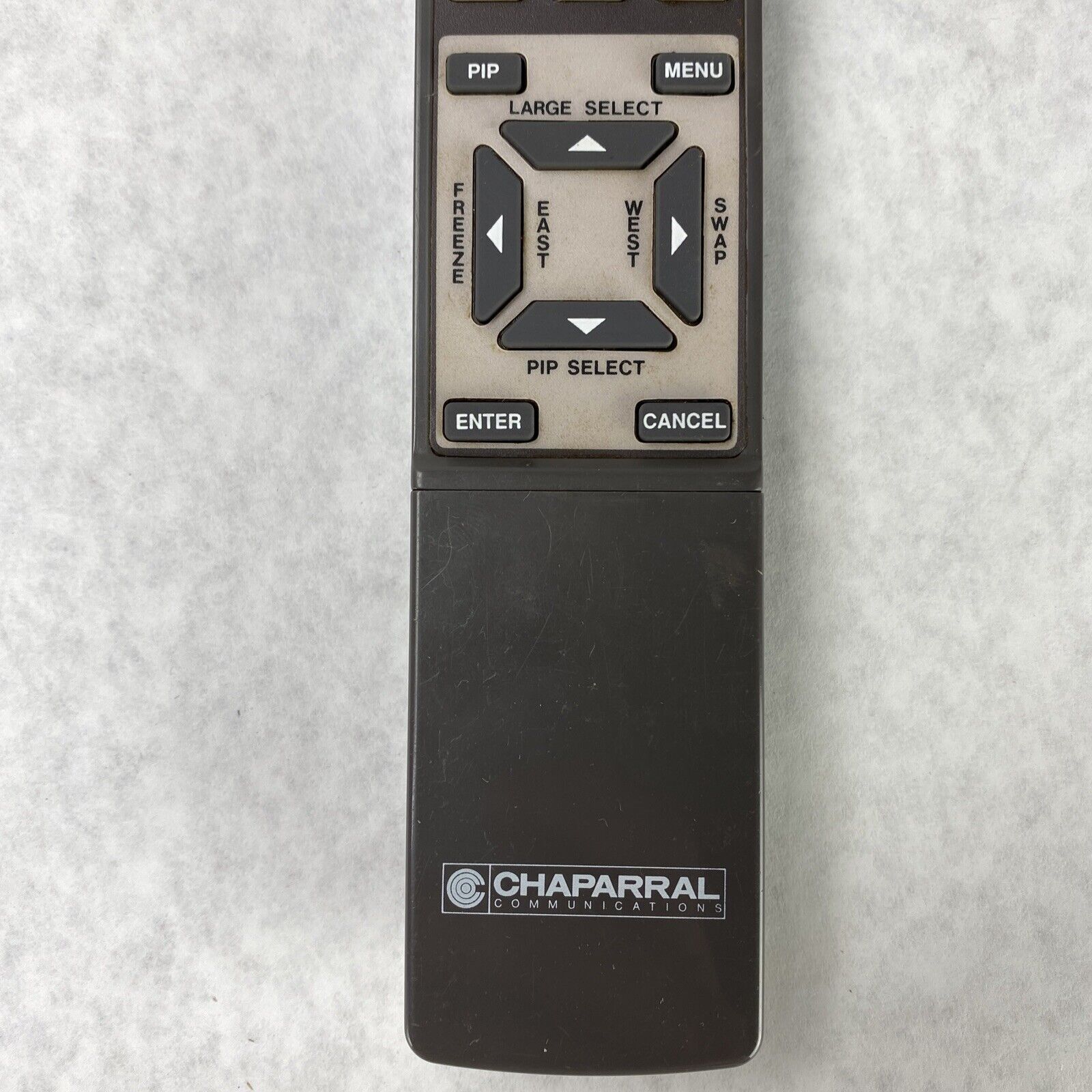 Chaparral Communications 11-3999-1 Monterey UHF/IR Remote Control BAD CHup