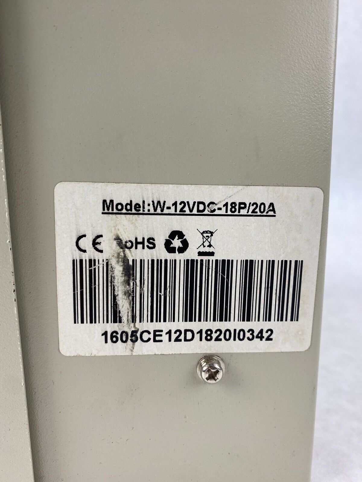 Generic PDB-9CH10A 12VDC 10A Amps CCTV Power Supply