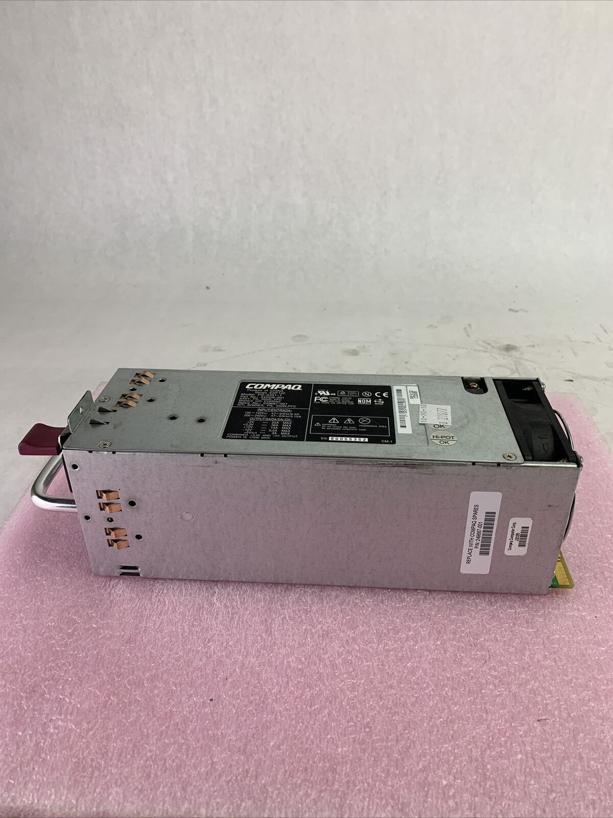 Compaq PS-5351-1 170W Power Module