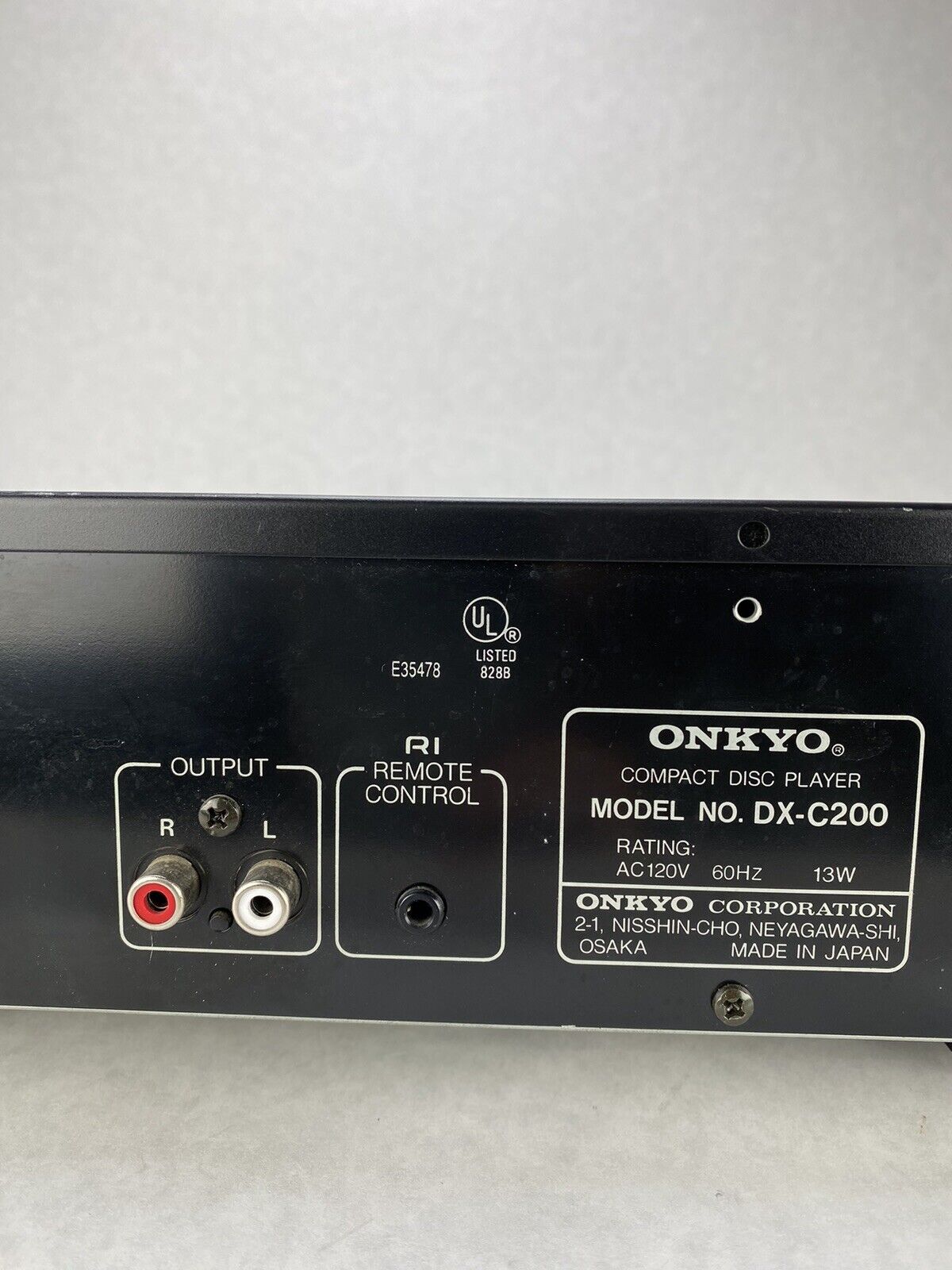 Onkyo DX-C200 Compact Disc Player Changer NEEDS REPAIR