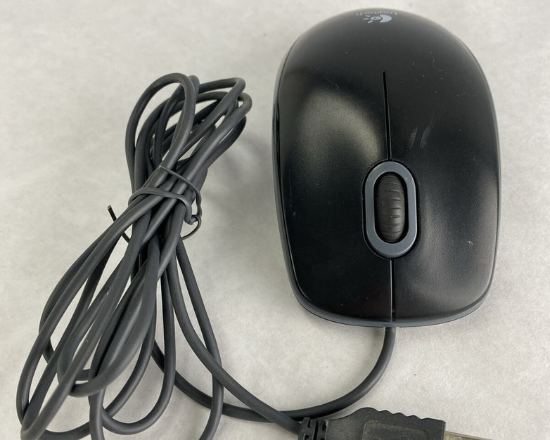 Lot( 5 ) Logitech M-U0026 Optical 6ft Wired USB Scroll Wheel Mouse 810-002182
