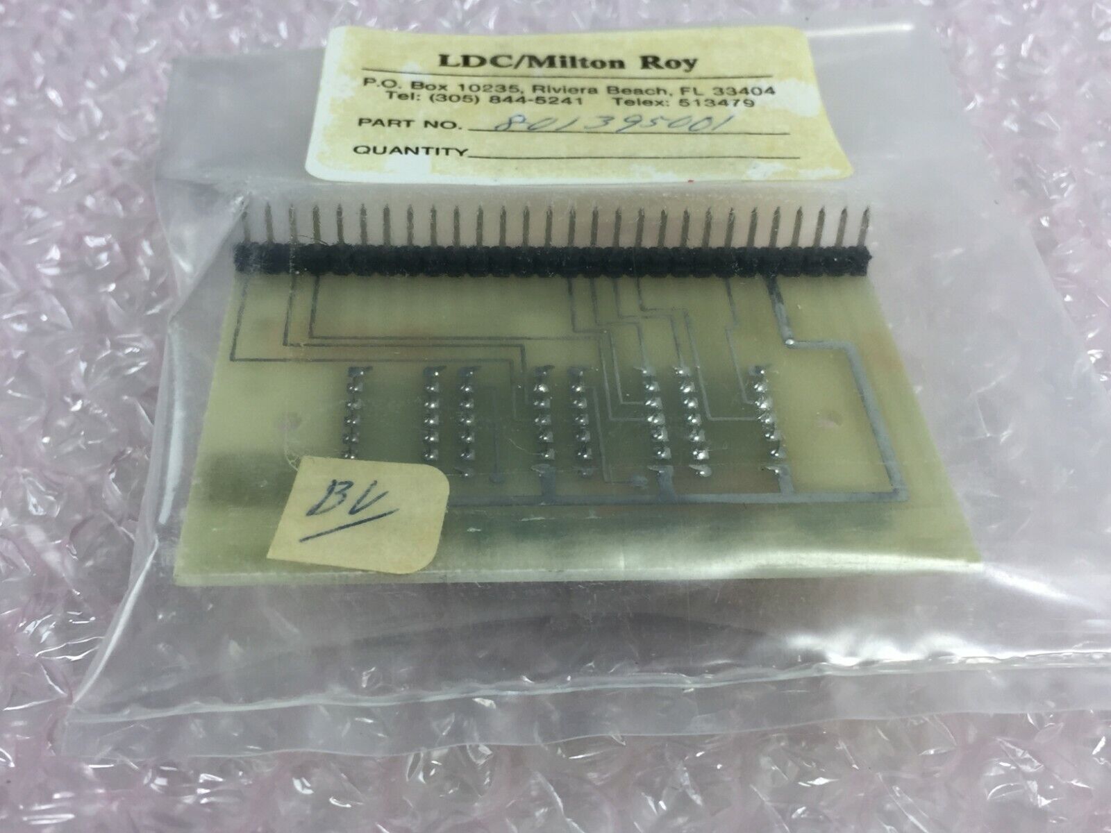 LDC / Milton Roy Part# 801395001 PCb Assy Display Gr Master