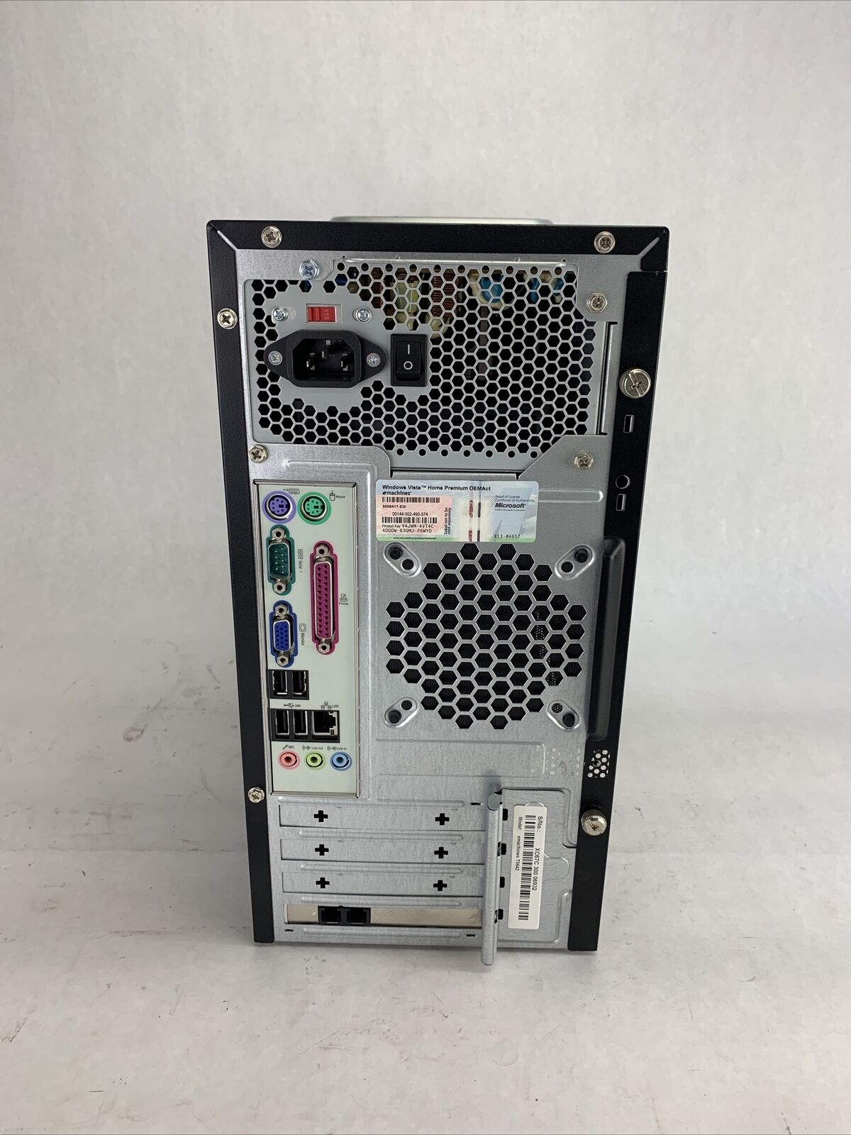 Gateway T3642 MT AMD Athlon 64 4000+ 2.61GHz 3GB RAM No HDD No OS