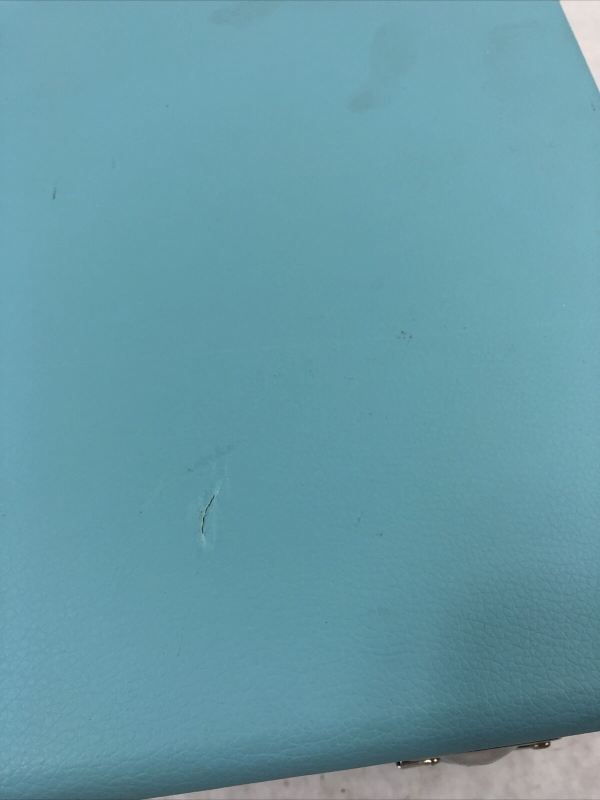 1 By One Vintage Turntable Turquoise Blue - No Power Adapter Included