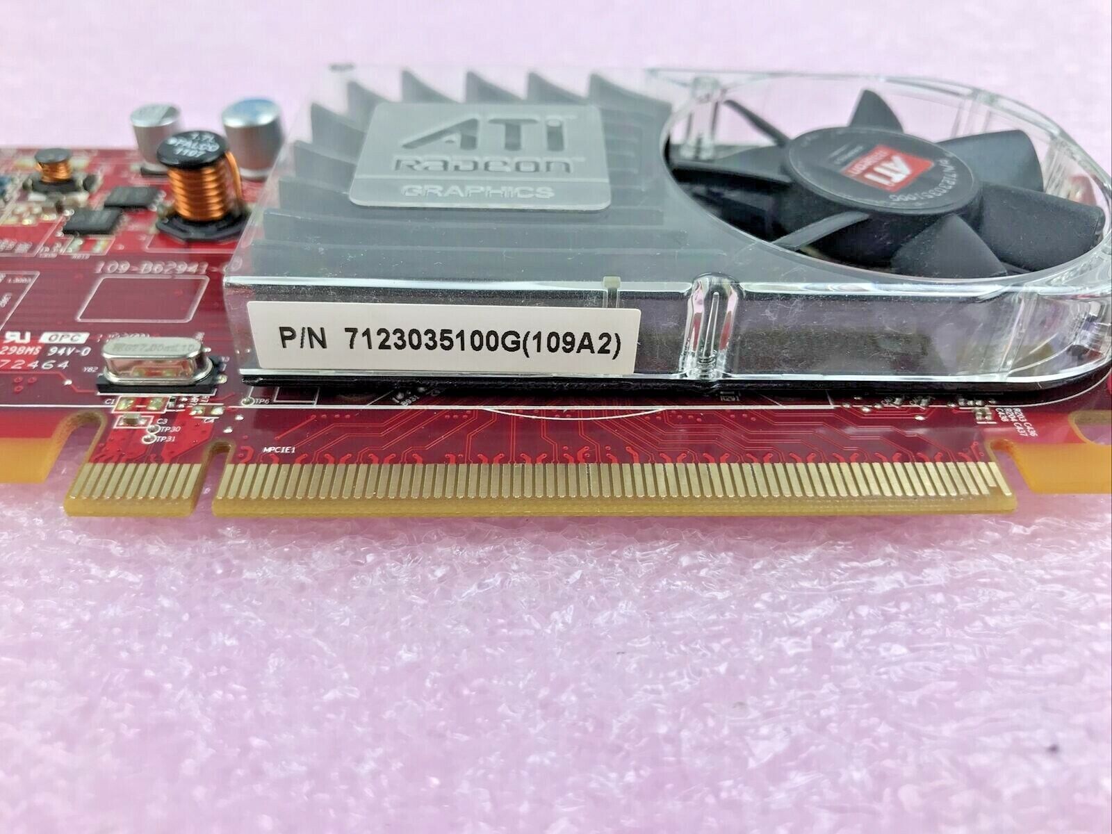 Lot of 10 ATI 109-B62491-00 Radeon HD 3450 256MB DMS-59 S-Video PCIe GPU 0Y103D