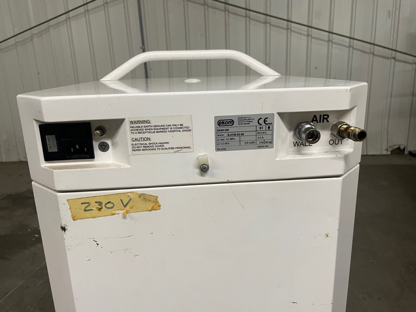 Ekom Event DK50 DM Ventilator Compressor, 230V