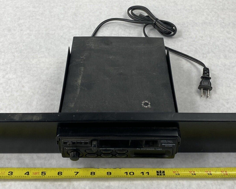 Bogen CR100A AM FM Cassette Deck School PA System Address FOR PARTS