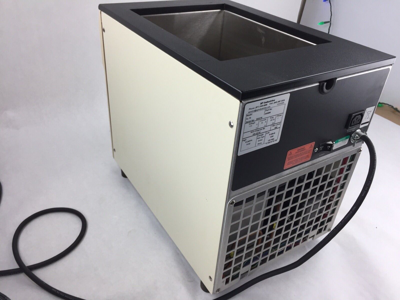 VirTis - SP Industries - Benchtop Shell Bath Freezer - XL-70 Benchtop - W/Manual