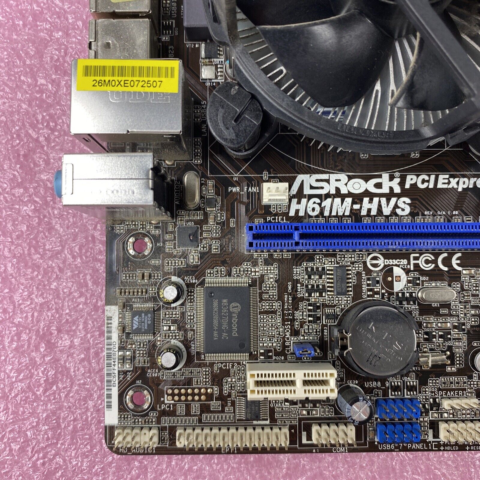 ASRock H61M-HVS mATX Motherboard w/ Core i5-3570 @ 3.8GHz 4GB RAM & I/O Shield